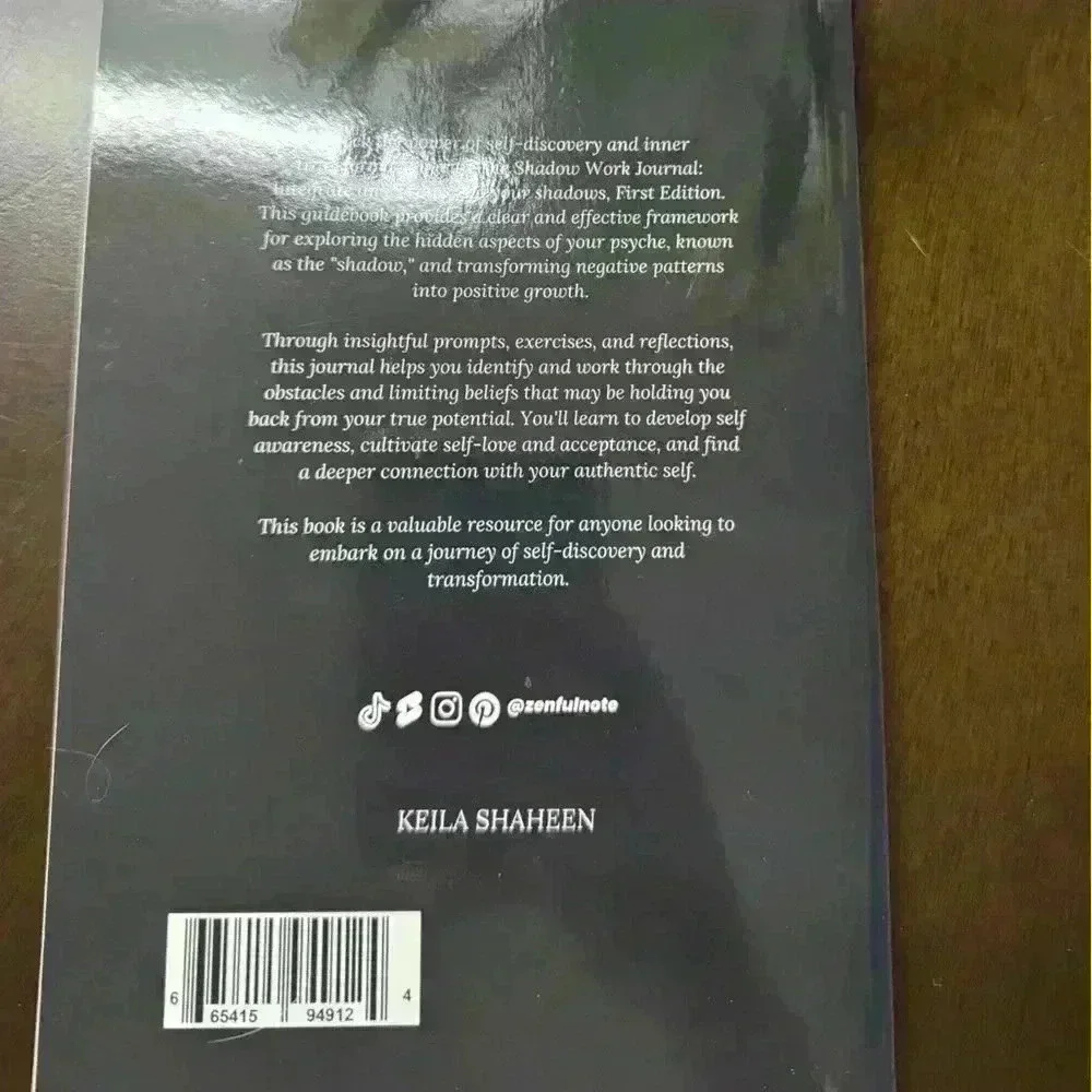 Shadow Work Journal: Guide to Transcend Your Shadows - Picture 3 of 3
